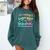Custodian Life Graduation Day Last Day Of School Tie Dye Comfort Colors Sweatshirt Blue Spruce