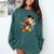 Cute Graduation Bear To Celebrate Your Graduate Comfort Colors Sweatshirt Blue Spruce
