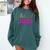 Cute Graduation Shirt Class Of 2020 Shirt Comfort Colors Sweatshirt Blue Spruce