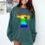 Dabbing Graduate 2018 Graduation Celebration Comfort Colors Sweatshirt Blue Spruce