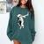 Dabbing Graduation Class Of 2025 Men Graduation Comfort Colors Sweatshirt Blue Spruce