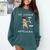 The Dabbing Llama Graduation Class Of 2018 T-Shirt Comfort Colors Sweatshirt Blue Spruce