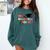 My Daughter Did It Graduation Doctor Nurse Child Graduated Comfort Colors Sweatshirt Blue Spruce