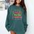 DEng Doctor Of Engineering Doctorate Graduation Comfort Colors Sweatshirt Blue Spruce