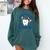 Dental Hygienist Graduation Dentist Dentistry Comfort Colors Sweatshirt Blue Spruce