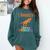 Dinosaur Graduation I Roared Through Kindergarten T-Shirt Comfort Colors Sweatshirt Blue Spruce