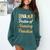 DNP Doctoral Graduation For Doctor Of Nursing Practice Comfort Colors Sweatshirt Blue Spruce