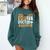 Doctor Of Education EdD Graduation ED Diva Comfort Colors Sweatshirt Blue Spruce