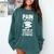 Doctorate Is Forever- Graduation Achievement DBA Doctorate Comfort Colors Sweatshirt Blue Spruce