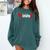 Doctorate PhinisheD PhD Graduation Premium Comfort Colors Sweatshirt Blue Spruce