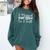 Dog Lover Introvert Sarcasm For Women Men Kids Comfort Colors Sweatshirt Blue Spruce