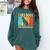 I Like Dogs And Maybe 3 People Introvert Comfort Colors Sweatshirt Blue Spruce