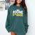 Done 6th Grade Graduation Sixth Grade 6th Graders Comfort Colors Sweatshirt Blue Spruce