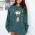 Donkey Nurse RN ER Nursing School Graduation Comfort Colors Sweatshirt Blue Spruce