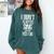 I Don't Always Sing Oh Wait Yes I Do Shirt Graduation Comfort Colors Sweatshirt Blue Spruce