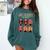 I Dont Like Morning People Introvert Coffee Lover Antisocial Comfort Colors Sweatshirt Blue Spruce