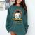 Don't Test Me Introvert's Comfort Colors Sweatshirt Blue Spruce Don't Test Me Introvert's Comfort Colors Sweatshirt Blue Spruce