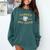 Earned Not Given Police Academy Graduation Police Officer Comfort Colors Sweatshirt Blue Spruce