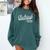 Electrical Engineer Graduation 2025 Comfort Colors Sweatshirt Blue Spruce