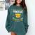 Elementary School 2023 Degree Graduation Graduate Comfort Colors Sweatshirt Blue Spruce