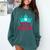 EMT Trauma Queen Paramedic Student T-Shirt Graduation Comfort Colors Sweatshirt Blue Spruce