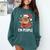 Ew People Capybara Christmas Introvert Holiday Humor Comfort Colors Sweatshirt Blue Spruce Ew People Capybara Christmas Introvert Holiday Humor Comfort Colors Sweatshirt Blue Spruce
