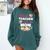 My Favorite Teacher Calls Me Mom Graduation Comfort Colors Sweatshirt Blue Spruce