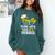 Finally Done With This BS Class Of 2025 College Graduation Premium Tri-Blend Comfort Colors Sweatshirt Blue Spruce