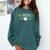 Finished PhD PhInished 2018 Graduation Shirt Comfort Colors Sweatshirt Blue Spruce