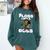 Floss Like A Boss Shirt Class Of 2019 Graduation Kids Comfort Colors Sweatshirt Blue Spruce