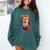 Fox For Fox Lovers Men Women Kids Introverts Comfort Colors Sweatshirt Blue Spruce