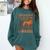 Fox Red Labrador Retriever Introvert Foxred Lab Comfort Colors Sweatshirt Blue Spruce