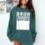 Funny College School Graduation 2025 I Graduated Sign My Comfort Colors Sweatshirt Blue Spruce