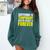 FUnny MBA Student Mastered It Masters Degree Graduation Comfort Colors Sweatshirt Blue Spruce