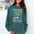 Future Class Of 2023 10th Grade Graduation 2021 Comfort Colors Sweatshirt Blue Spruce