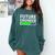 Future Engineer Loading Bar Cool Graduation Comfort Colors Sweatshirt Blue Spruce
