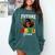 Future HBCU Grad Girl HBCU Toddler Kids Graduation Comfort Colors Sweatshirt Blue Spruce