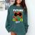 Future HBCU Grad HBCU Tomorrow Girl Graduation Kids Comfort Colors Sweatshirt Blue Spruce