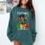 Future HBCU Grad History Boy Graduation HBCU Kids Comfort Colors Sweatshirt Blue Spruce