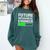 Future Mechanical Engineer Cool Graduation Comfort Colors Sweatshirt Blue Spruce