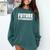 Future Psychologist Graduate Graduation Psychology Student Comfort Colors Sweatshirt Blue Spruce