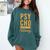 Future Psychologist In Training Psychology Graduation Comfort Colors Sweatshirt Blue Spruce
