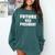 Future Vice President Graduation Comfort Colors Sweatshirt Blue Spruce