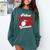 Girlfriend Of a 2025 Graduate Prom Graduation 25 VolleyBall Comfort Colors Sweatshirt Blue Spruce