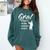 Goal Digger Diploma Master s Bachelor s Master Graduation Comfort Colors Sweatshirt Blue Spruce