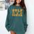 Golf Senior Night Golf Senior 2025 Graduation 14 Comfort Colors Sweatshirt Blue Spruce