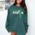 Golf Senior Night Golf Senior 2025 Graduation 33 Comfort Colors Sweatshirt Blue Spruce