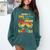Goodbye 2nd Grade Graduation To 3rd Grade Hello Summer Kids Comfort Colors Sweatshirt Blue Spruce