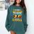 Goodbye 3rd Grade Graduation To 4th Grade First Summer Beach Comfort Colors Sweatshirt Blue Spruce