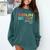 Goodbye Kindergarten Hello 1st Grade Kindergarten Graduation Premium Comfort Colors Sweatshirt Blue Spruce